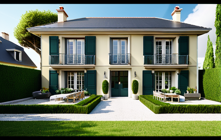 자연재해 대비 주택 보험 - **

"Interior of a cozy French living room, fully clothed homeowner on the phone with their insuranc...